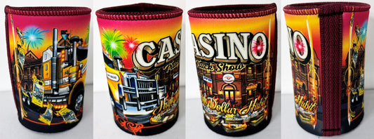 Casino Truck Show Can Coolers