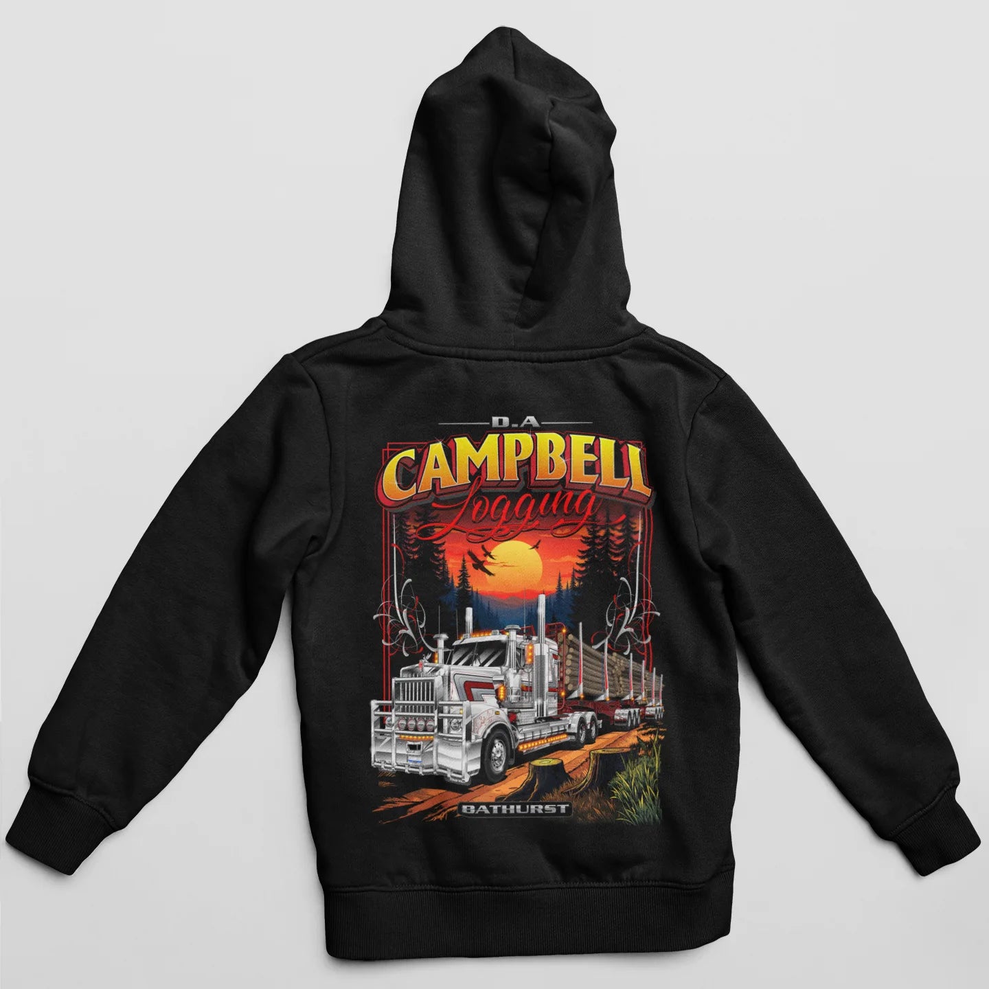 DTF - KIDS HOODIES - DA CAMPBELL
