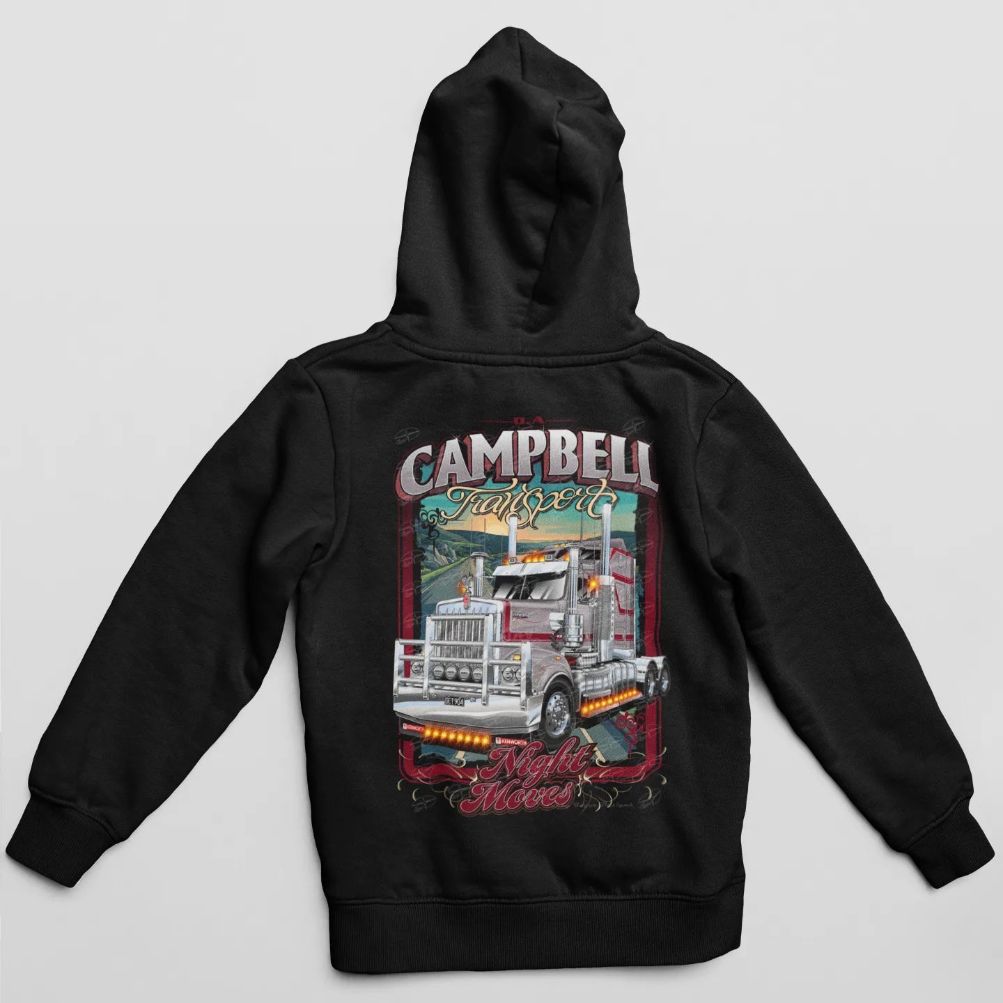 DTF - KIDS HOODIES - DA CAMPBELL