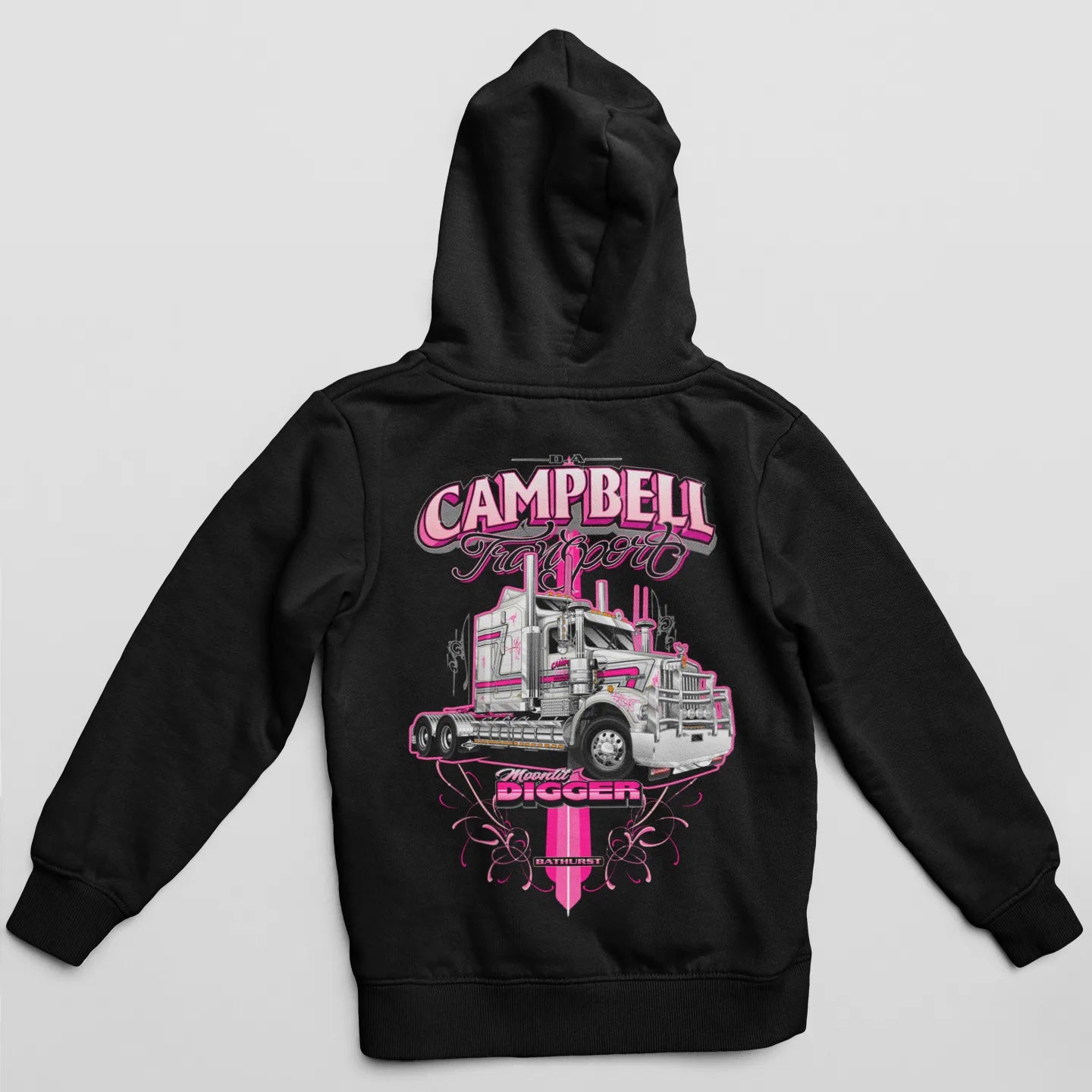 DTF - KIDS HOODIES - DA CAMPBELL
