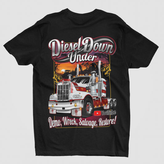 Diesel Down Under Adults Digital Tee