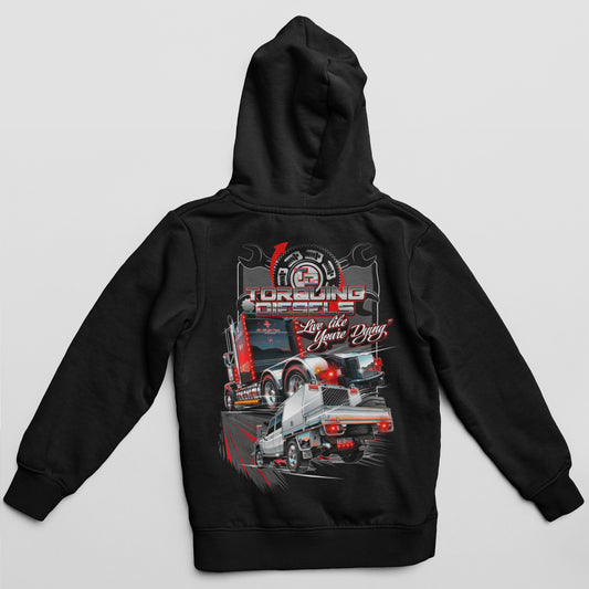 Torqing Diesels Adults Digital Hoodie