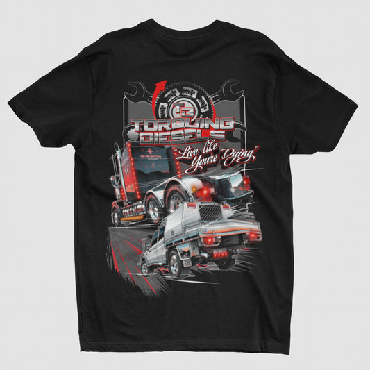 Torqing Diesels Adults Digital Tee
