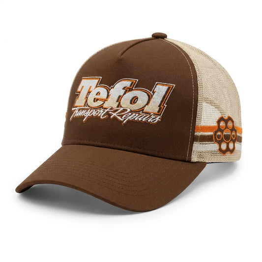 BROWN/CREAM